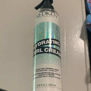 Redken Hydrating Curl Cream with Black and Silver Accents